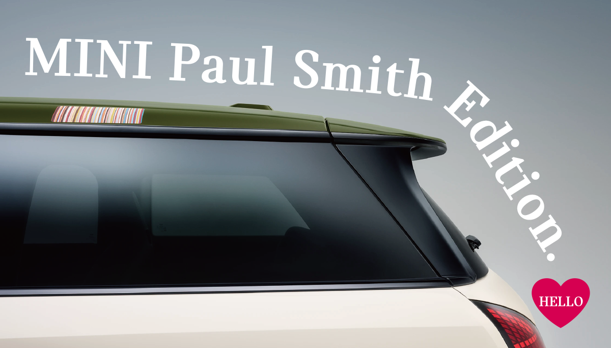 Paul Smith Editionがついにショールームに登場！